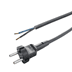 Toon details voor aansluitsnoer H07RNF 2x1,0mm2 Schuko 2p recht>open  3m klasse 2 Afbeelding van aansluitsnoer H07RNF 2x1,0mm2 Schuko 2p recht>open  3m klasse 2