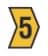 Toon details voor Helagrip merker 4-9mm 5 geel ROL250 Afbeelding van Helagrip merker 4-9mm 5 geel ROL250