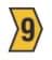 Toon details voor Helagrip merker 4-9mm 9 geel ROL250 Afbeelding van Helagrip merker 4-9mm 9 geel ROL250