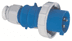 Toon details voor CEE steker 3p  16A 230V 6h blauw IP67 Bals QuickConnect Afbeelding van CEE steker 3p  16A 230V 6h blauw IP67 Bals QuickConnect