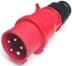 Toon details voor CEE steker 5p  16A 400V 6h rood IP44 Bals EVENT QuickConnect Afbeelding van CEE steker 5p  16A 400V 6h rood IP44 Bals EVENT QuickConnect