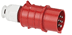 Toon details voor CEE steker 7p  16A 400V 6h rood IP44 Bals Afbeelding van CEE steker 7p  16A 400V 6h rood IP44 Bals