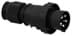 Toon details voor CEE steker 5p  63A 400V 6h zwart IP67 Bals EVENT schroef Afbeelding van CEE steker 5p  63A 400V 6h zwart IP67 Bals EVENT schroef
