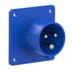 Zeige Details für CEE toestel-inbouw 3p  16A 230V 6h blauw 70x70mm IP44 PCE Bild von CEE toestel-inbouw 3p  16A 230V 6h blauw 70x70mm IP44 PCE