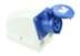 Zeige Details für CEE wcd-doorvoer 3p  16A 230V 6h blauw IP44 PCE Bild von CEE wcd-doorvoer 3p  16A 230V 6h blauw IP44 PCE