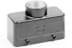 Toon details voor Han 16B-2LOCK kabelhuis laag top-invoer M25 zwart Afbeelding van Han 16B-2LOCK kabelhuis laag top-invoer M25 zwart