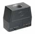 Toon details voor Han 16B-2LOCK kabelhuis hoog top-invoer M32 zwart Afbeelding van Han 16B-2LOCK kabelhuis hoog top-invoer M32 zwart