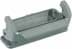 Toon details voor Han 16A-1LOCK aanbouw grijs Afbeelding van Han 16A-1LOCK aanbouw grijs