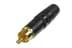 Toon details voor RCA steker goud/zwart/zwart NYS Afbeelding van RCA steker goud/zwart/zwart NYS