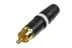 Toon details voor RCA steker goud/zwart/wit NYS Afbeelding van RCA steker goud/zwart/wit NYS