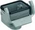 Toon details voor Han  6B-1LOCK koppelhuis laag top-invoer M20 grijs Afbeelding van Han  6B-1LOCK koppelhuis laag top-invoer M20 grijs