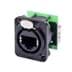 Toon details voor etherCON chassis-D RJ45 zwart Afbeelding van etherCON chassis-D RJ45 zwart