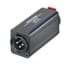 Toon details voor adapter audio+trafo / XLR-male <> jack 6,3mm mono locking Afbeelding van adapter audio+trafo / XLR-male <> jack 6,3mm mono locking