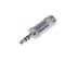 Toon details voor jack 3,5mm steker 3-polig nikkel Afbeelding van jack 3,5mm steker 3-polig nikkel