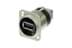 Toon details voor adapter USB 2.0 A-B reversible in D-housing nickel Afbeelding van adapter USB 2.0 A-B reversible in D-housing nickel