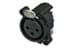 Toon details voor XLR chassis AA 3p female PCB-H met aardcontact behuizing Afbeelding van XLR chassis AA 3p female PCB-H met aardcontact behuizing