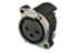 Toon details voor XLR chassis B 3p female PCB-H Afbeelding van XLR chassis B 3p female PCB-H