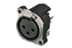Toon details voor XLR chassis B 3p female PCB-V grounded Afbeelding van XLR chassis B 3p female PCB-V grounded