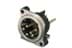 Toon details voor XLR chassis B 3p male PCB-V extra aardcontact Afbeelding van XLR chassis B 3p male PCB-V extra aardcontact