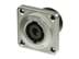 Toon details voor speakON 4-polig chassis metaal male nikkel Afbeelding van speakON 4-polig chassis metaal male nikkel