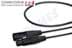 Toon details voor DMX kabel zwart XLR 3p M>F zwart  5,0m REAN Afbeelding van DMX kabel zwart XLR 3p M>F zwart  5,0m REAN