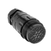 Toon details voor Showline 19 pin cable connector w/out nut fem d15-28 black crimp 1-19 Afbeelding van Showline 19 pin cable connector w/out nut fem d15-28 black crimp 1-19