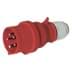 Toon details voor CEE steker 5p  32A 400V 6h rood IP44 Bals QuickConnect Afbeelding van CEE steker 5p  32A 400V 6h rood IP44 Bals QuickConnect
