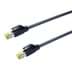 Toon details voor patchkabel CAT7 4P26 PUR Draka RJ45-kunststof zwart  0,5m Afbeelding van patchkabel CAT7 4P26 PUR Draka RJ45-kunststof zwart  0,5m