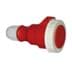 Toon details voor CEE koppeling 4p  32A 380-440V 3h rood IP67 reefer container Bals Afbeelding van CEE koppeling 4p  32A 380-440V 3h rood IP67 reefer container Bals