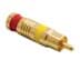 Show details for RCA compressie connector goud voor RG59/U ZK10 Picture of RCA compressie connector goud voor RG59/U ZK10