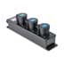 Toon details voor snoercentrale 3-voudig CEE 3p 16A 230V zwart M20 Afbeelding van snoercentrale 3-voudig CEE 3p 16A 230V zwart M20