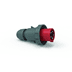 Toon details voor CEE steker 5p 125A 400V 6h rood IP67 Bals schroef INNOLINQ Afbeelding van CEE steker 5p 125A 400V 6h rood IP67 Bals schroef INNOLINQ