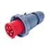 Toon details voor CEE steker 5p  63A 400V 6h rood IP67 Bals schroef INNOLINQ Afbeelding van CEE steker 5p  63A 400V 6h rood IP67 Bals schroef INNOLINQ