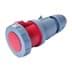 Toon details voor CEE koppeling 5p  63A 400V 6h rood IP67 Bals schroef INNOLINQ Afbeelding van CEE koppeling 5p  63A 400V 6h rood IP67 Bals schroef INNOLINQ