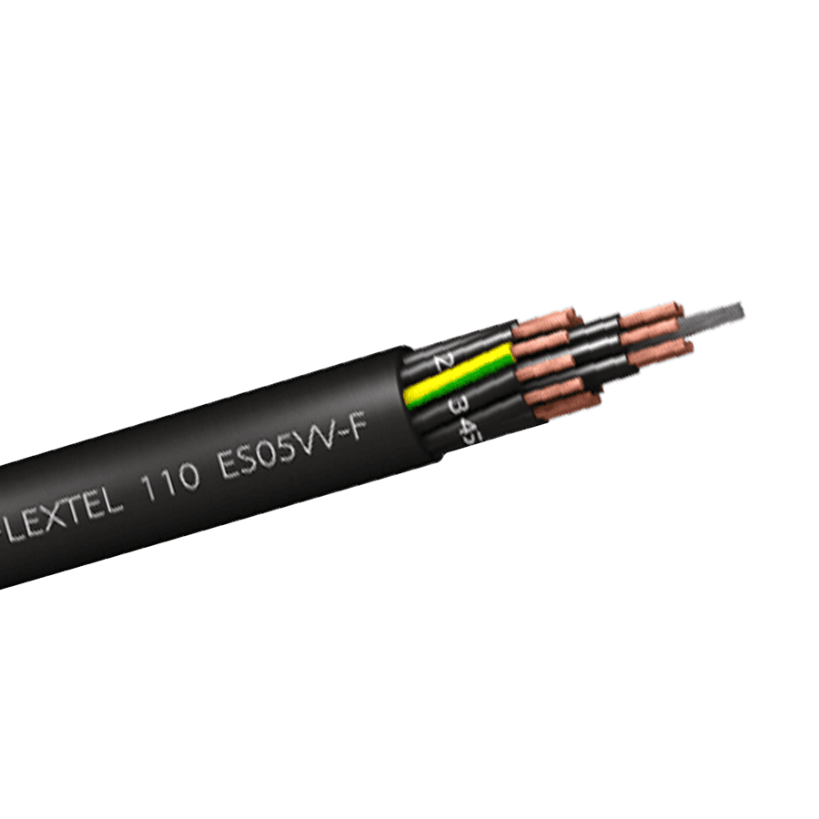 Bild für Kategorie stuurstroomkabel ES05VV-F Flextel 110 Eca