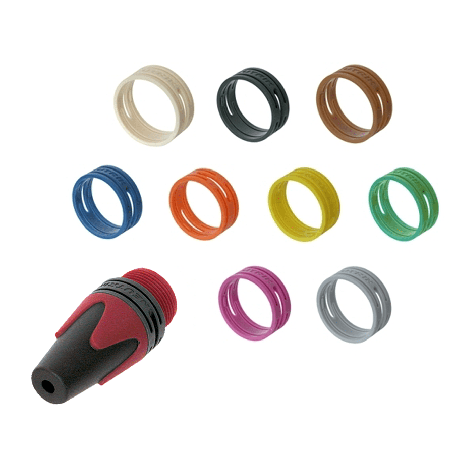 Picture for category XLR kabeldeel kleurcoderingen