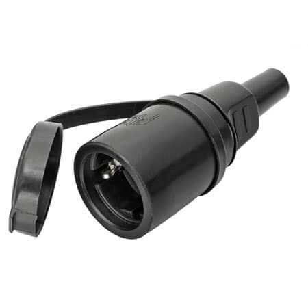 Picture of koppeling randaarde volrubber zwart industrie 351 AVA