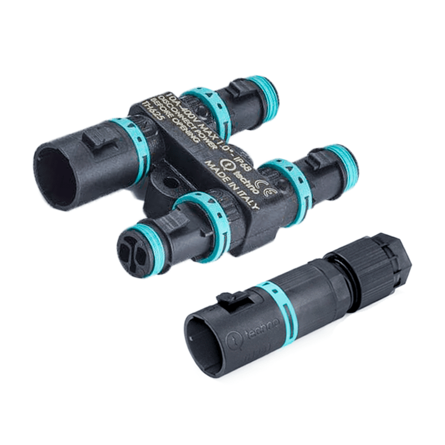 Picture for category MicroConnectors TH381 2/3pin 10A IP68/IP69K d14mm