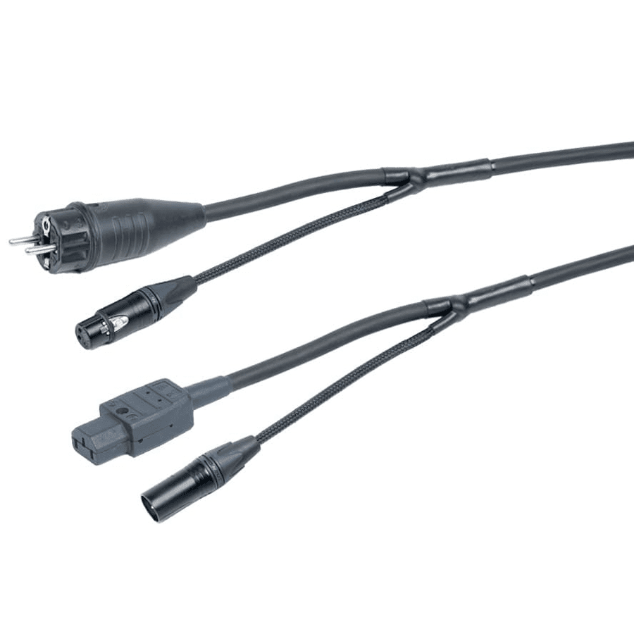 Picture for category combi Audio XLR 3 Schuko > IEC C13
