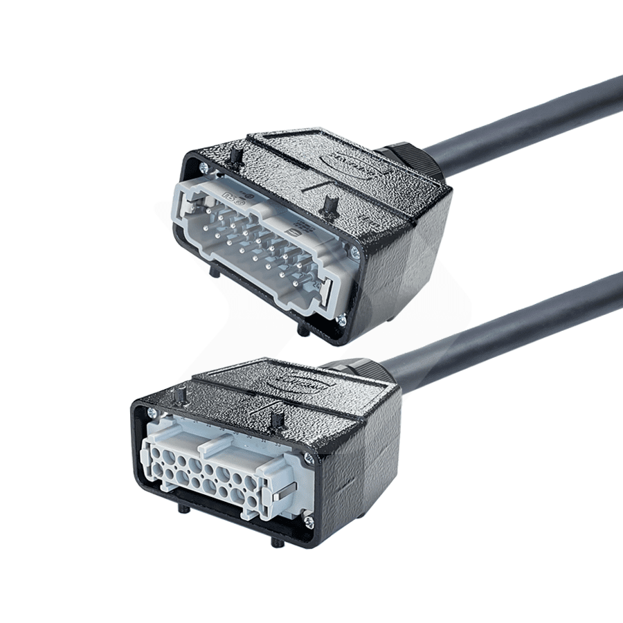 Picture for category Multikabel Theater VV-F Harting Han E16 recht