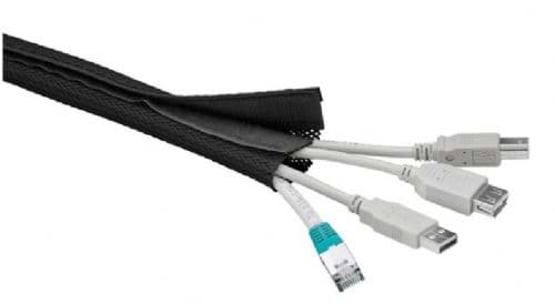 Picture of Cable Socks with velcro  50mm Black  25 meter