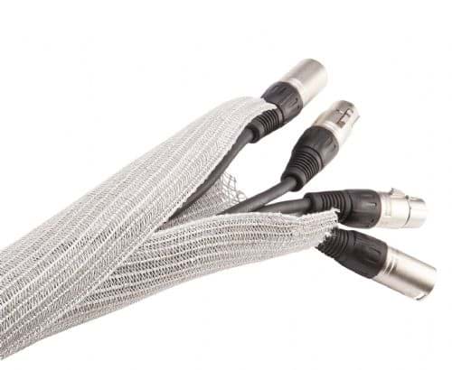 Picture of Self closing cable wrap 32mm Grey 25 meter