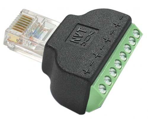 Picture of Smart Terminal RJ45 male to Screw Terminals
