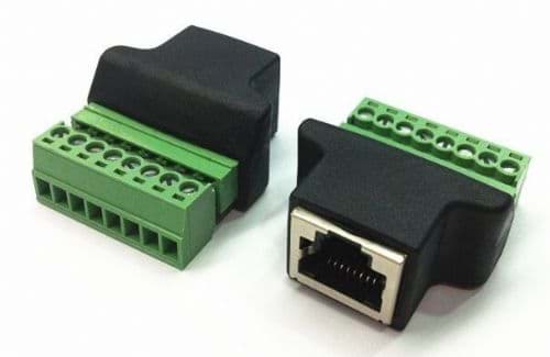 Picture of Smart Terminal RJ45 female to Screw Terminals