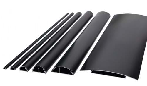 Picture of Cable Cover Aluminium Zwart 100mm 2,5m