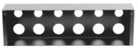 Bild von coverbox 3HE d=80mm 6xPG21+29 (voor 19inch frontplaat)