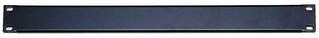 Picture of frontplaat 19inch 1HE-U blind staal zwart