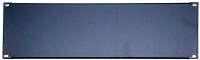 Picture of frontplaat 19inch 4HE-U blind staal zwart