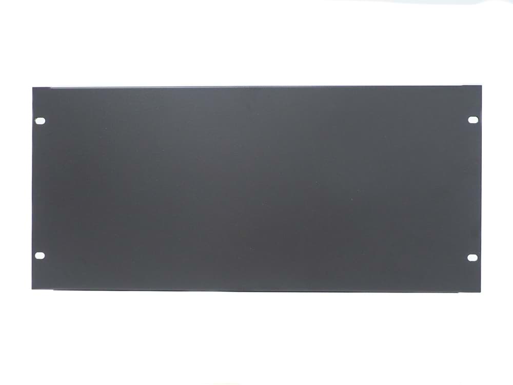 Picture of frontplaat 19inch 5HE-U blind staal zwart