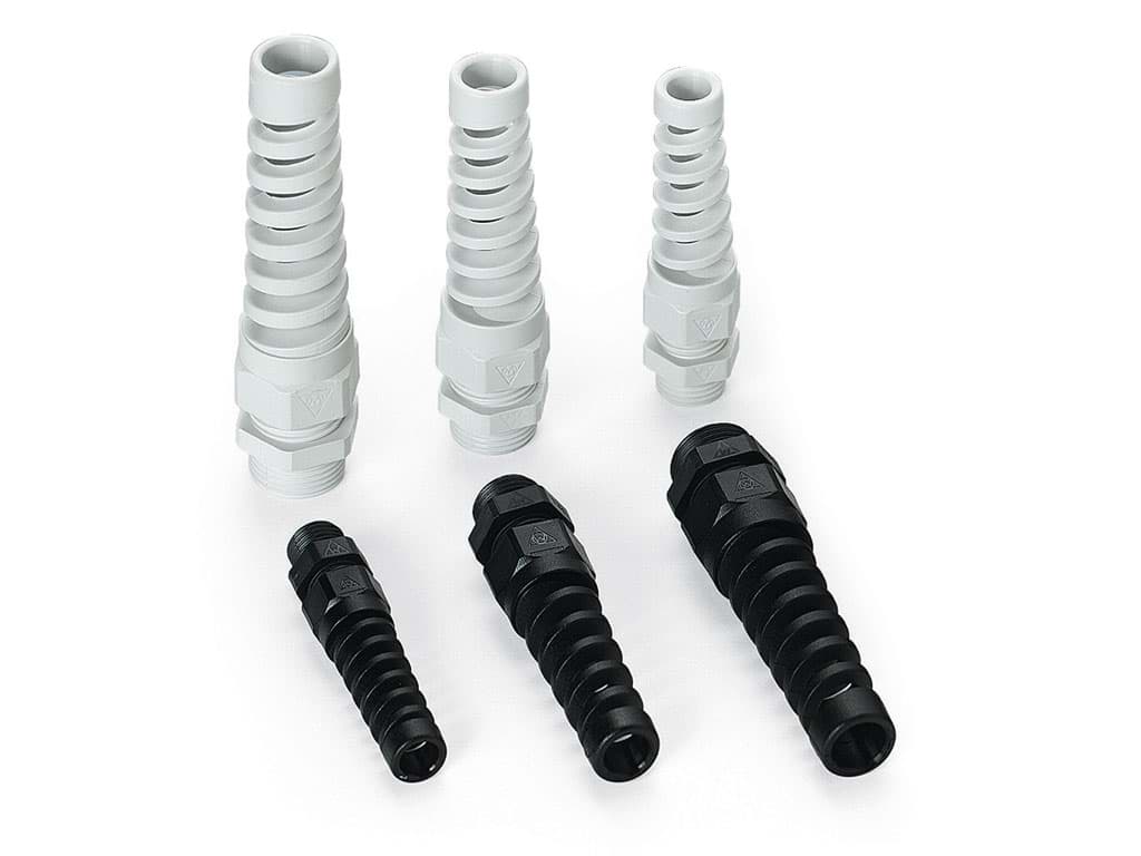 Bild von spiraalwartel PA IP68 M25 doorlaat 10-17mm tap=10mm zwart Cembre